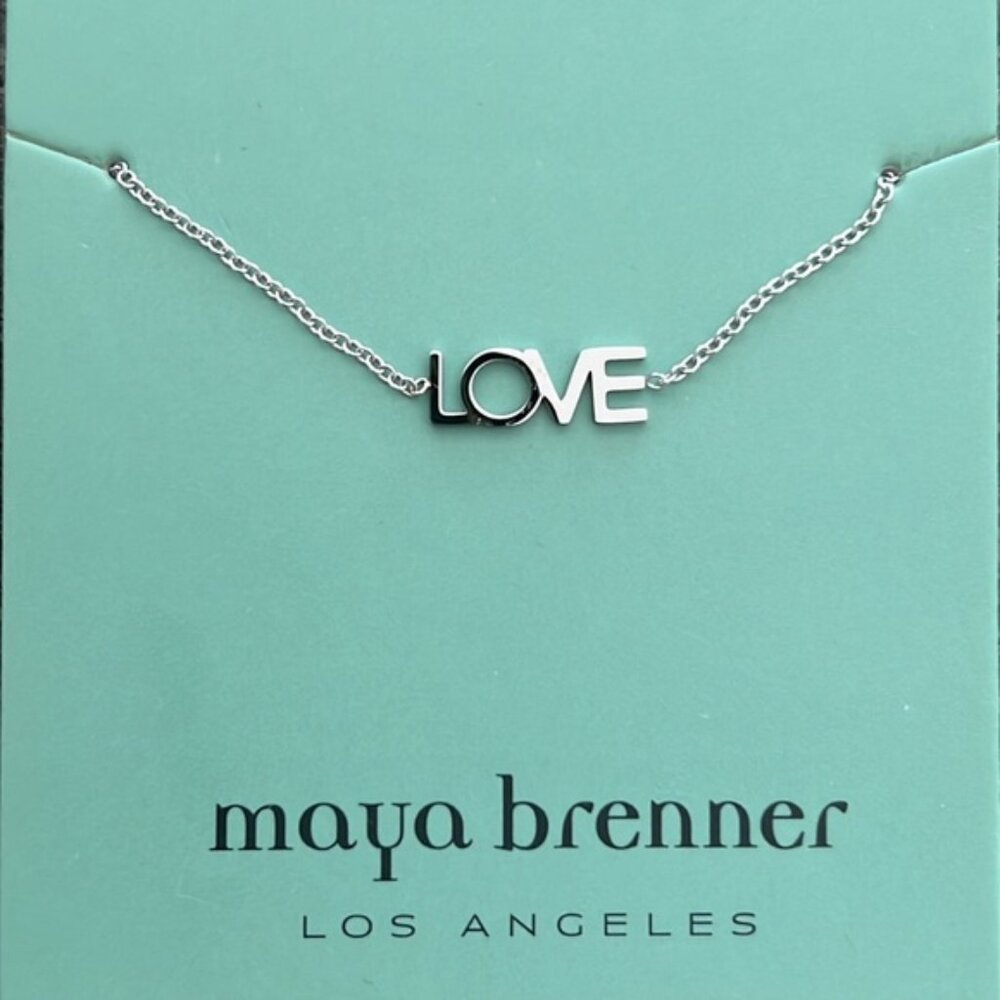 MAYA‎ BRENNER LOS ANGELES Dainty “LOVE” Bracelet (BRAND NEW & SO PRETTY!)